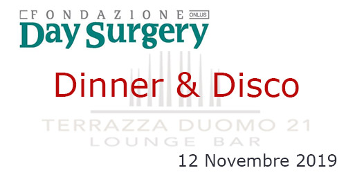 Save the date 2019 - Dinner & Disco alla Terrazza del Duomo